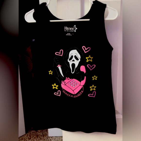 Scream Ghostface Tank Top - Picture 1 of 3